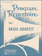 PROGRAM REP FOR BRASS 4TET TBN 1 cover